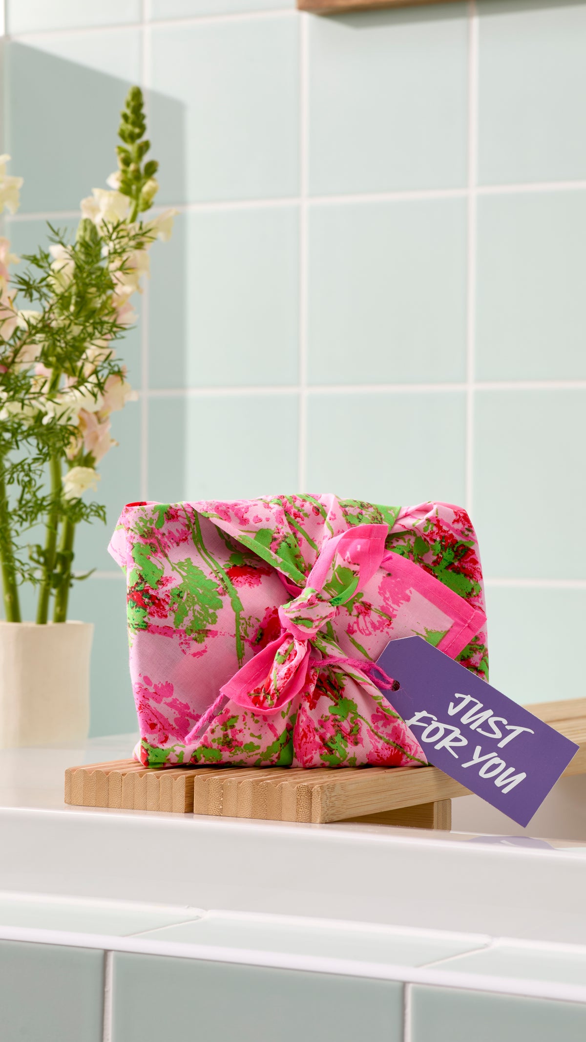 Floral Meadow Knot Wrap