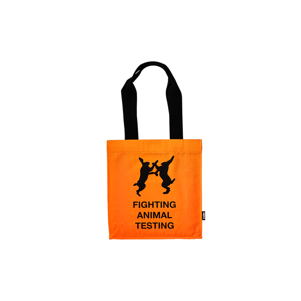 Fighting Animal Testing kott - Oranz