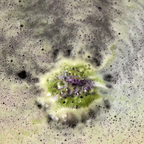 Blueberry matcha Oat Latte