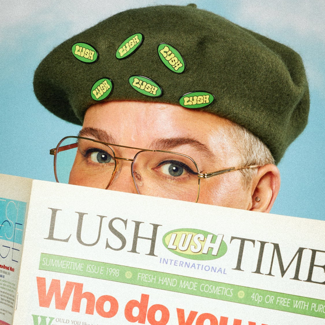 Retro Bubble Lush - Green/Yellow