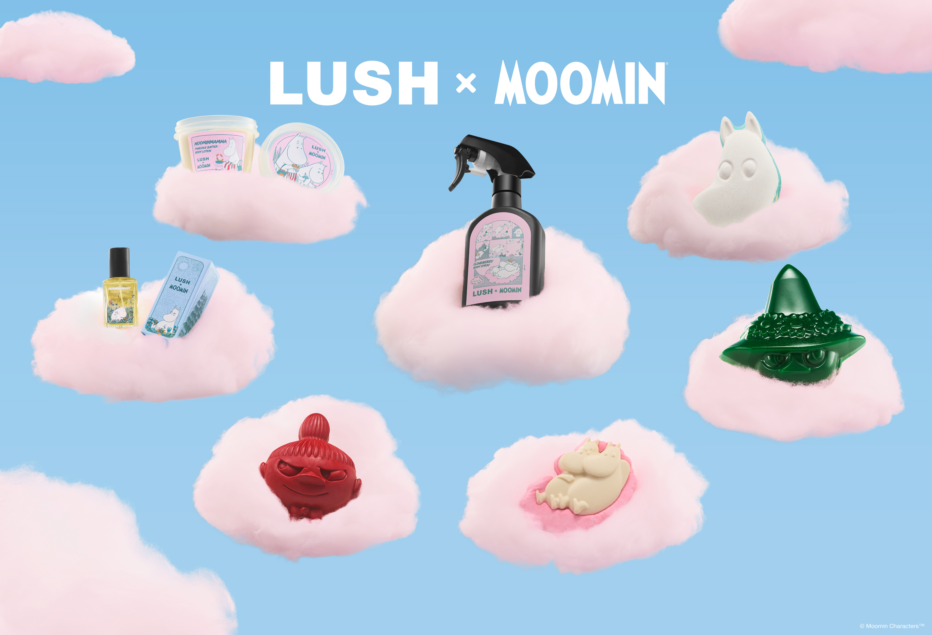 Lush × Moomin