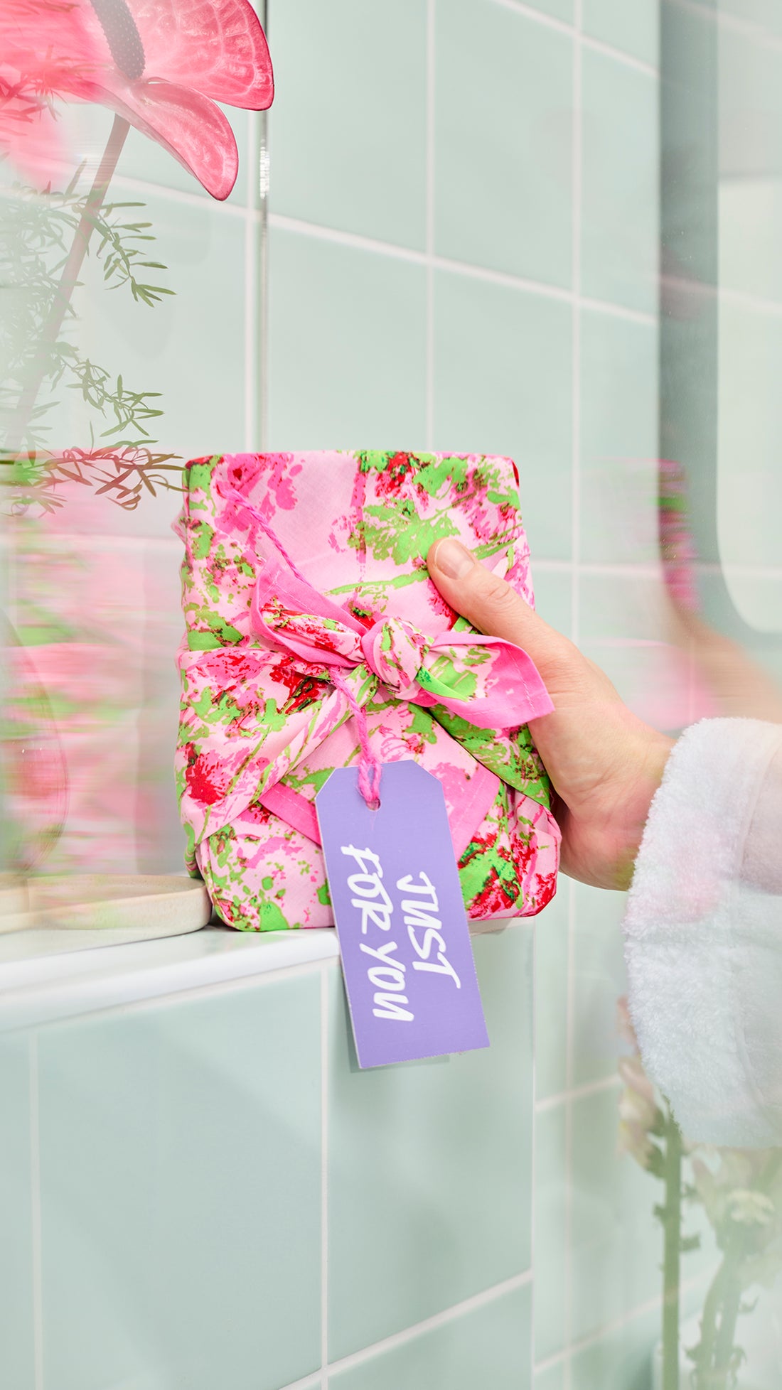 Floral Meadow Knot Wrap