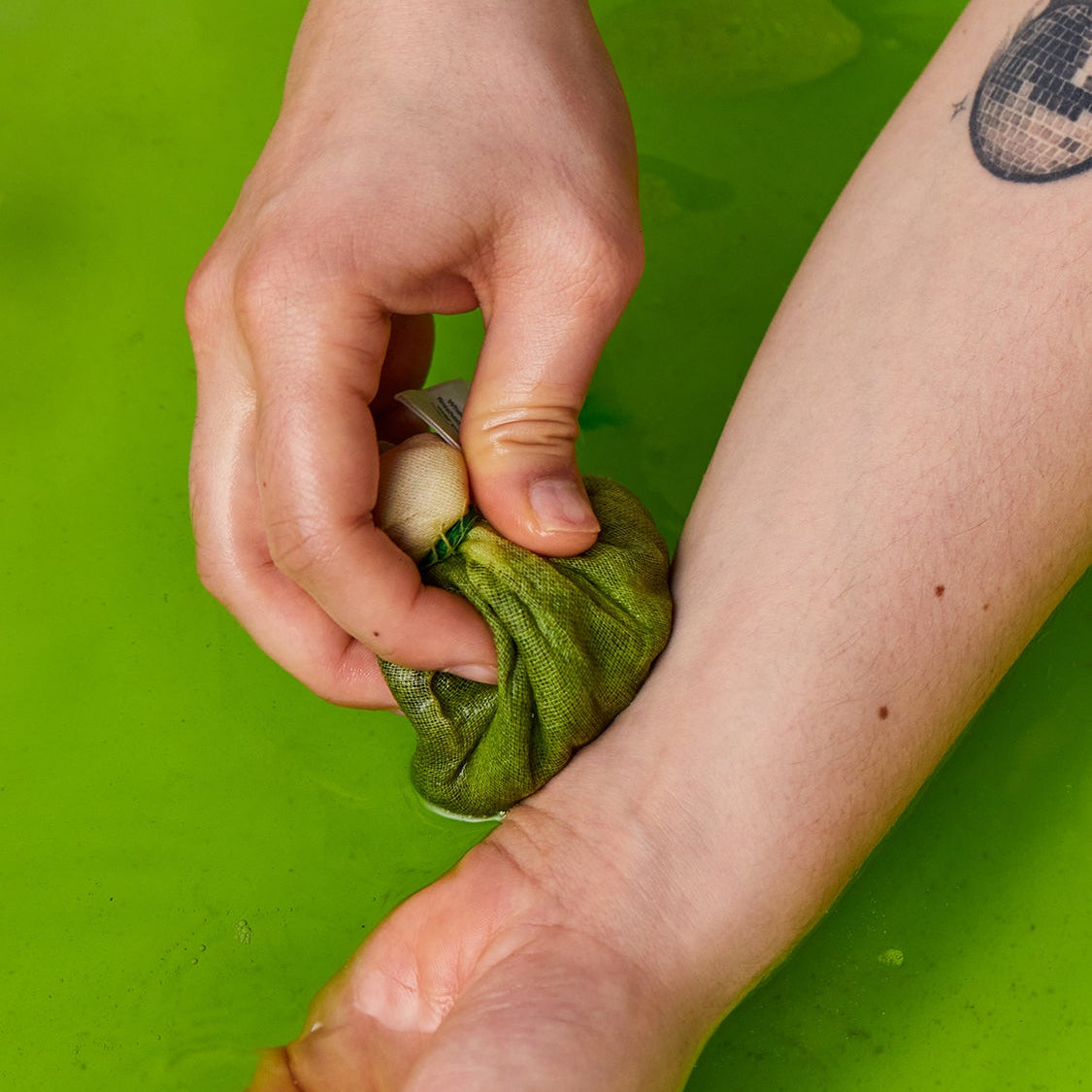 Energising Matcha And Peppermint Cataplasm