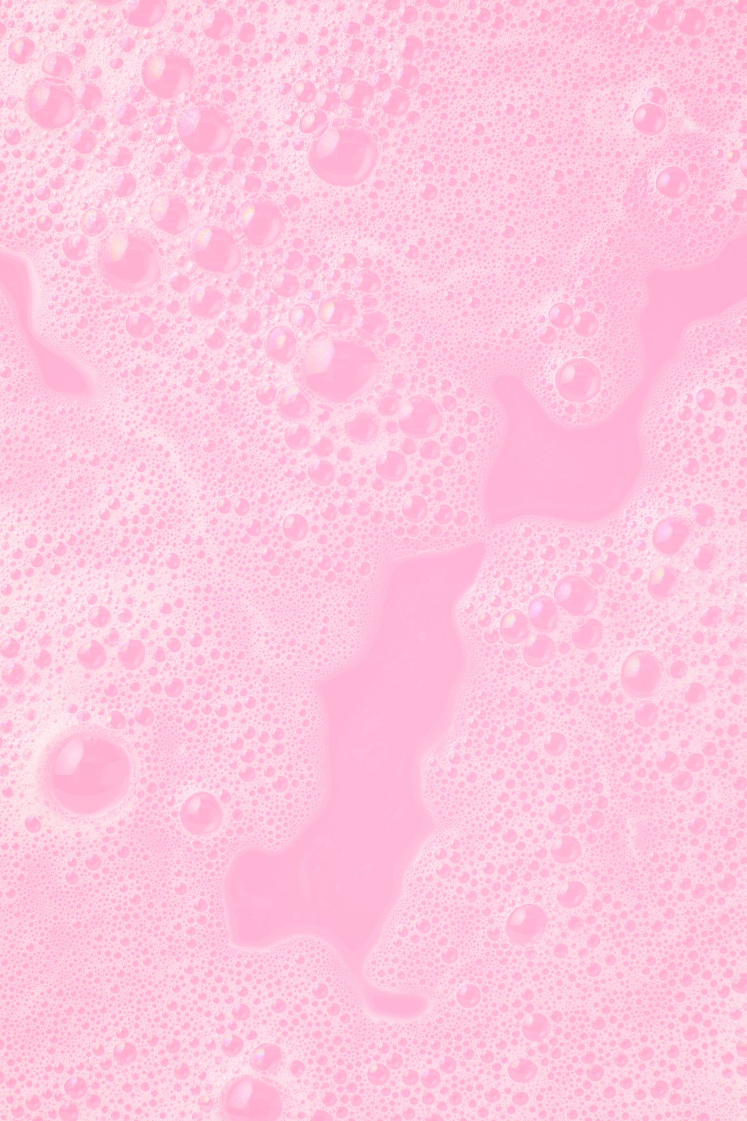 Pink bubbles on a pink background