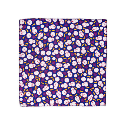 Deconstructed Snowman Knot Wrap