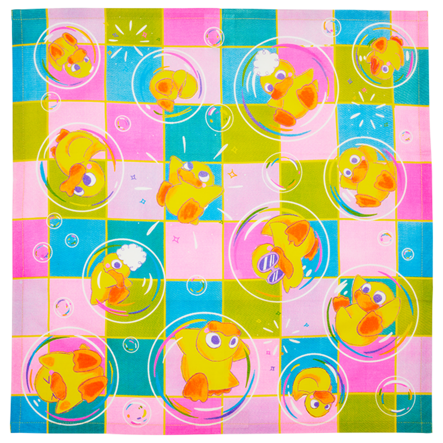 Nice Bath Time for Ducks Knot Wrap