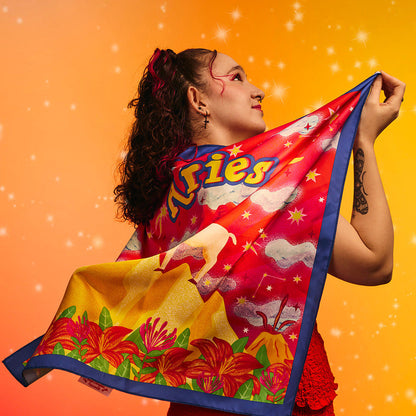 Aries Zodiac Knot Wrap