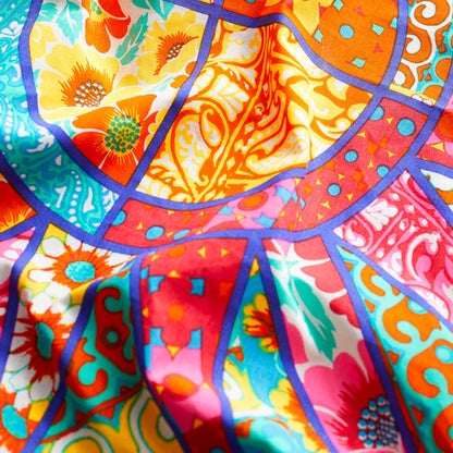 Quilted Sun Knot Wrap