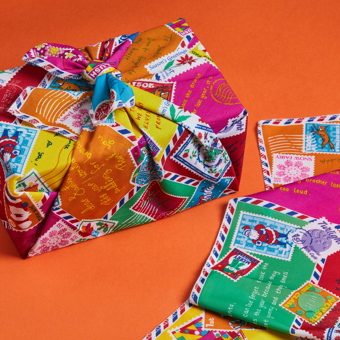 Letters To Santa Knot Wrap