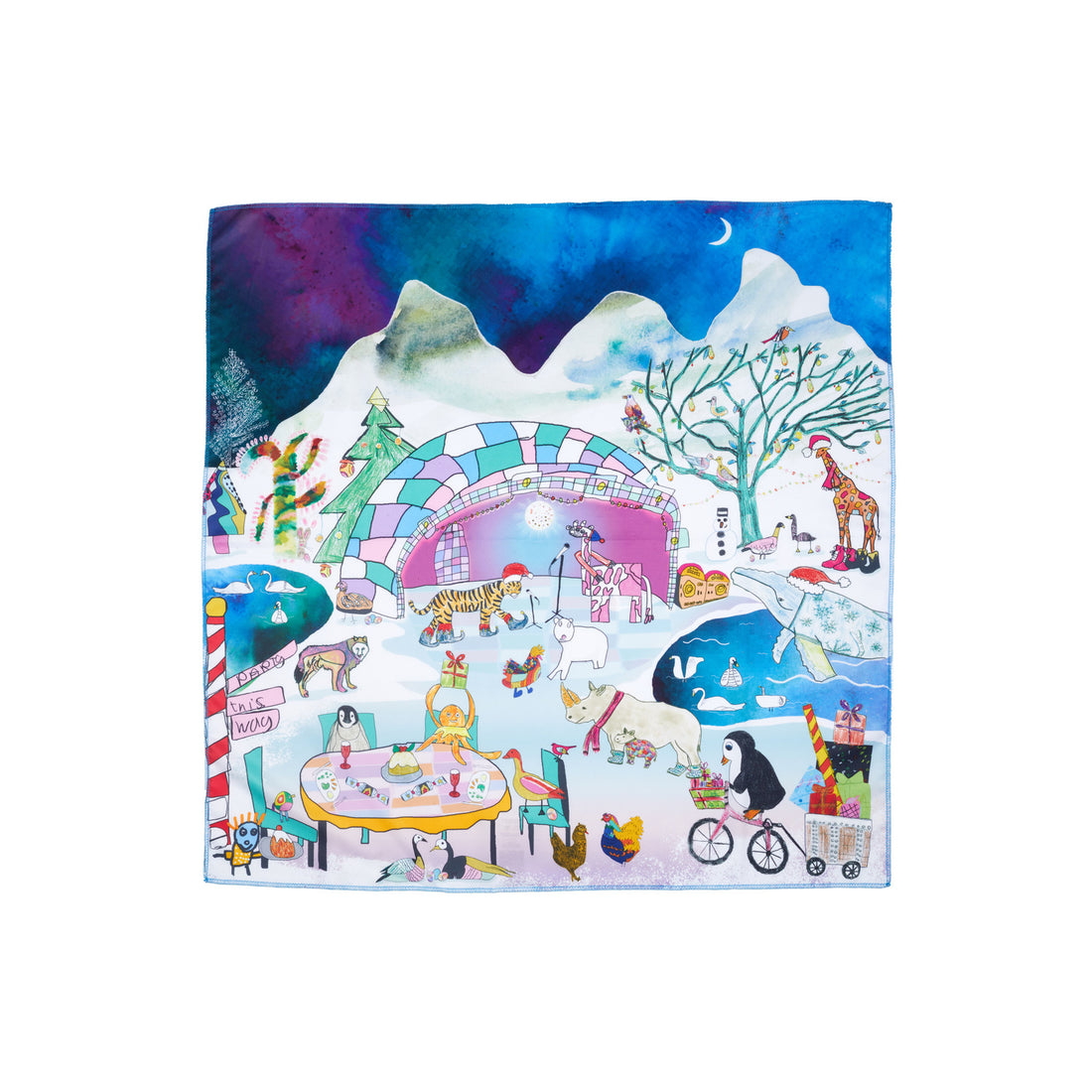 Party Animals Knot Wrap