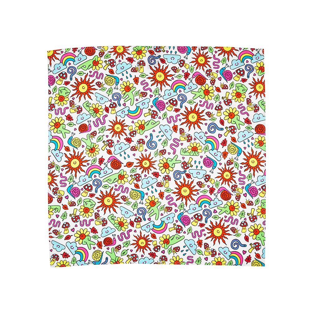Flower Buds Knot Wrap