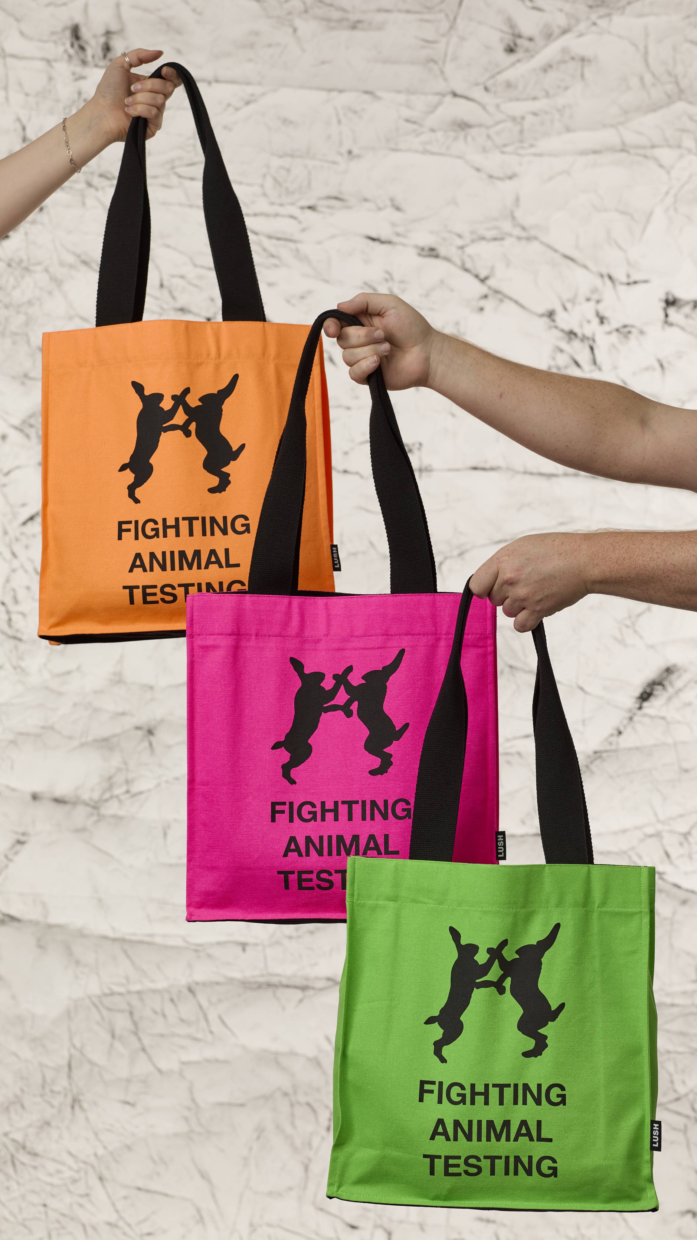Fighting Animal Testing kott - Roheline