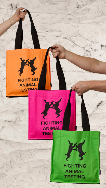 Fighting Animal Testing kott - Roheline