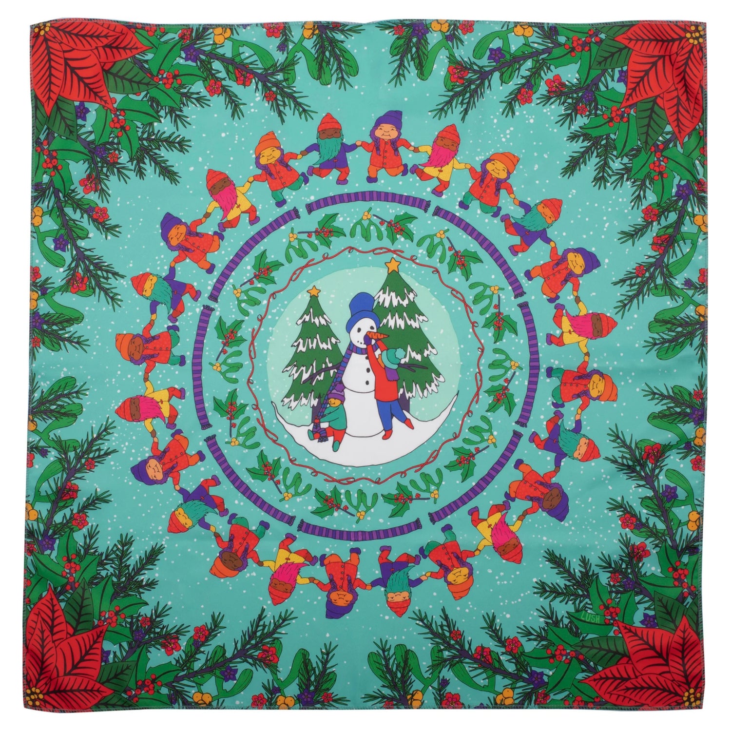 Garden Party Knot Wrap