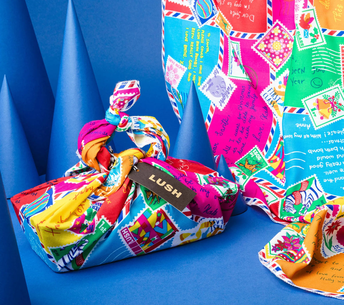 Letters To Santa Knot Wrap