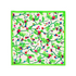Neon Leaves & Berries Knot Wrap