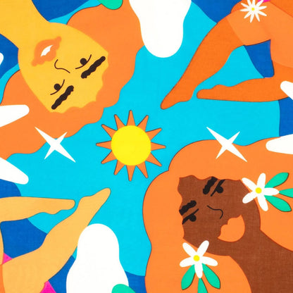 Summer Loving Knot Wrap